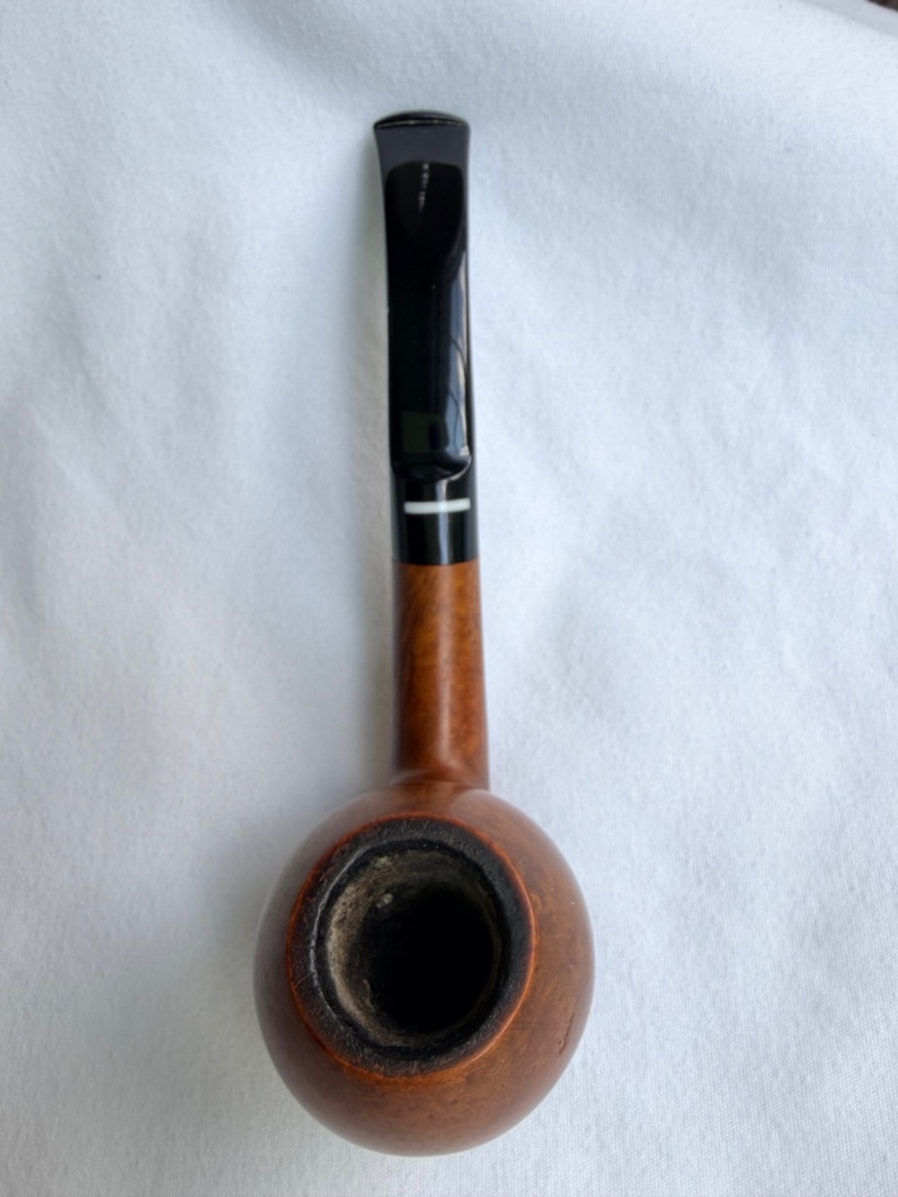 DON CARLOS "Fatta A Mano" 1-Note Smooth Artisan Briar Pipe – Bent Brandy - Picture 3 of 7